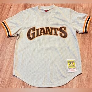 Mitchell & Ness #22 Giants 1989 Authentic Cooperstown Collection Jersey Size M